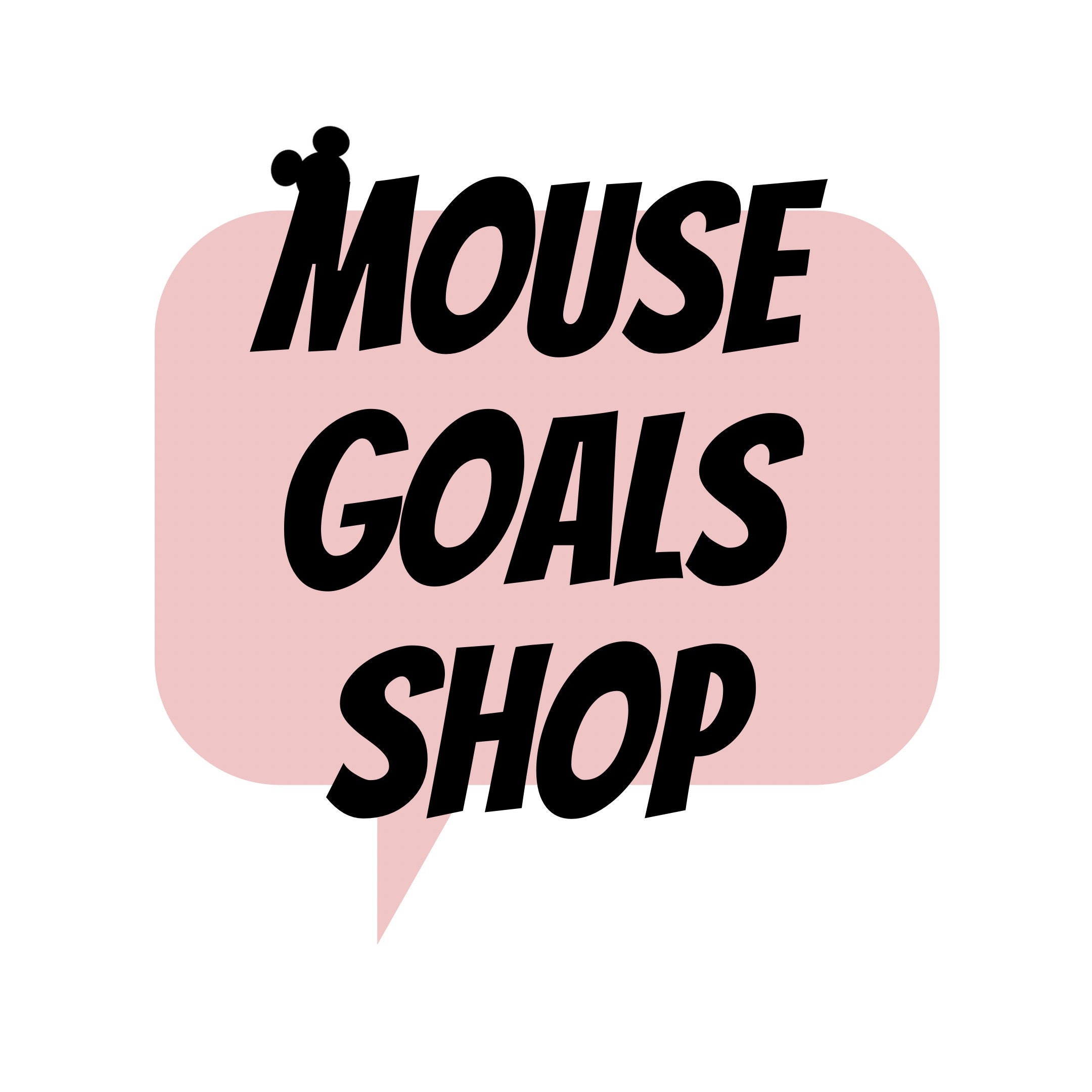 Monogram Mouse Ear Chocolate Brown Mouse Ear Designer Ears 