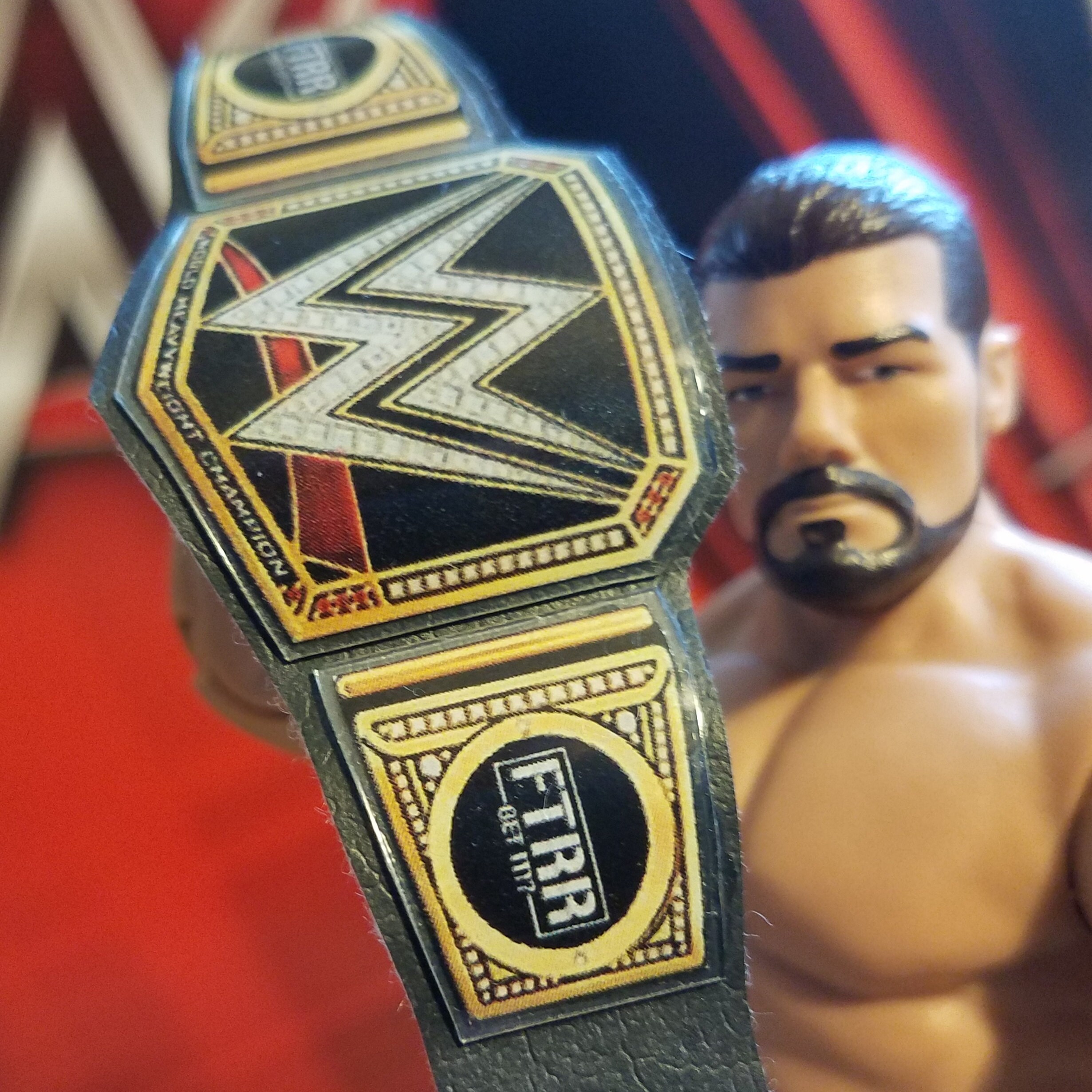 custom wwe action figure belts