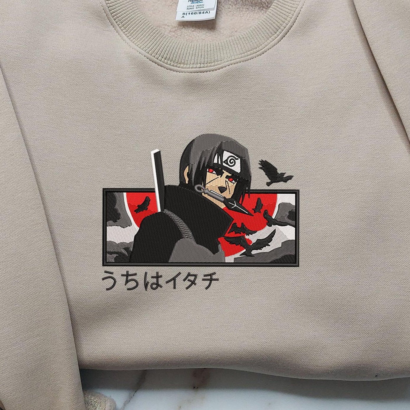 Embroidered Etsy Sweatshirt, Tee Anime Embroidered ETITA071 Shirt, Shirt, Anime Shirt, Embroidered Embroidered Hoodie, Anime Anime -