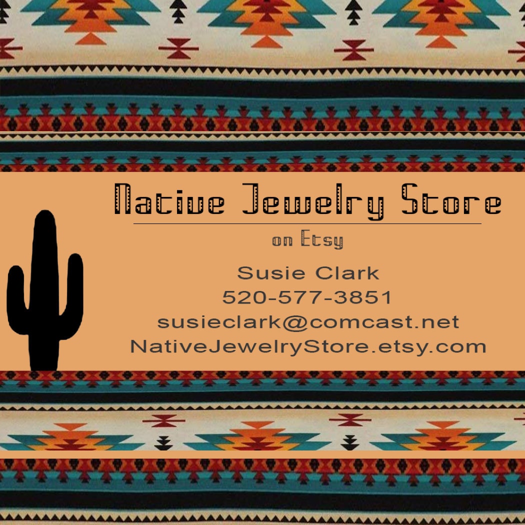 Etsy native on sale american jewelry