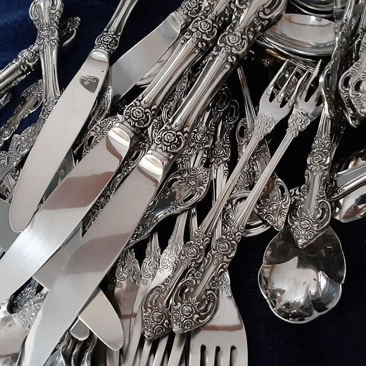 95 Piece Rostfrei Esmeyer Stainless Flatware Set - Etsy