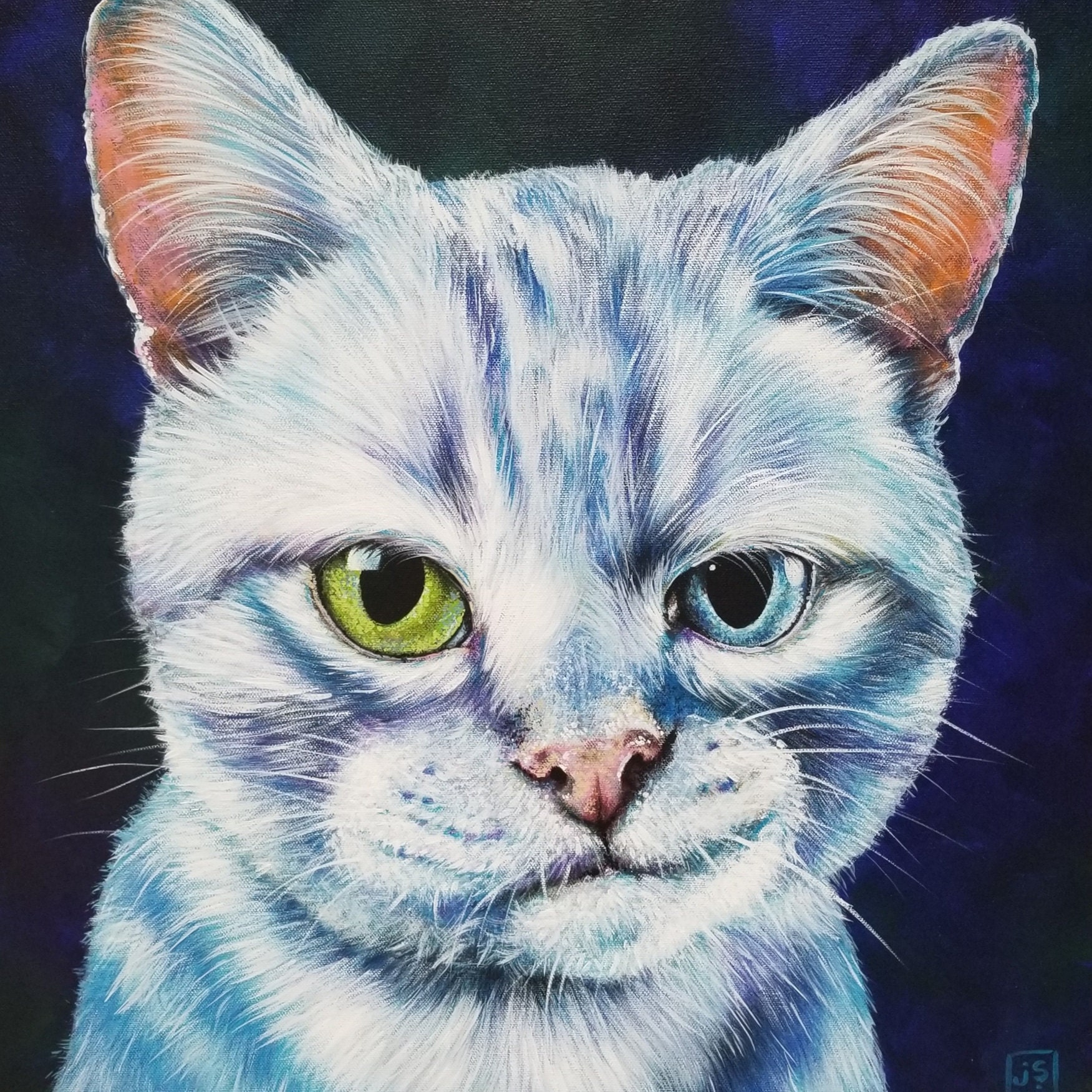 Piggy Piggy, Painting by Janice Serilla