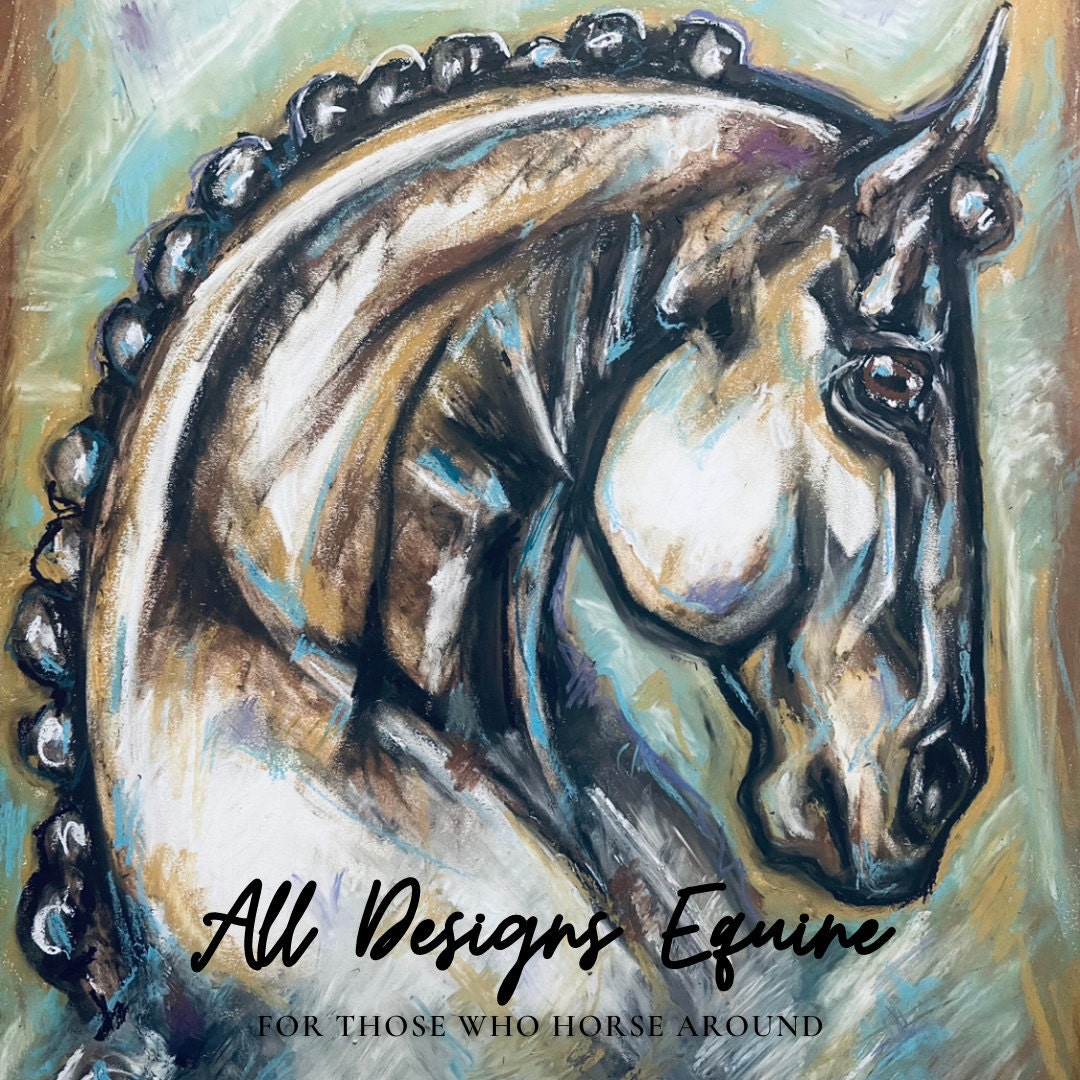 Ceramic Horse Stall Plaques YOUR CUSTOM TEXT on My Original Artwork Pet