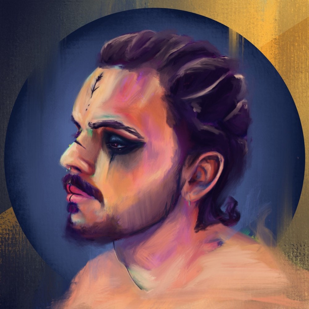 Digital Illustration Canserbero - Etsy Denmark Digital Illustration Canserbero - Etsy Denmark