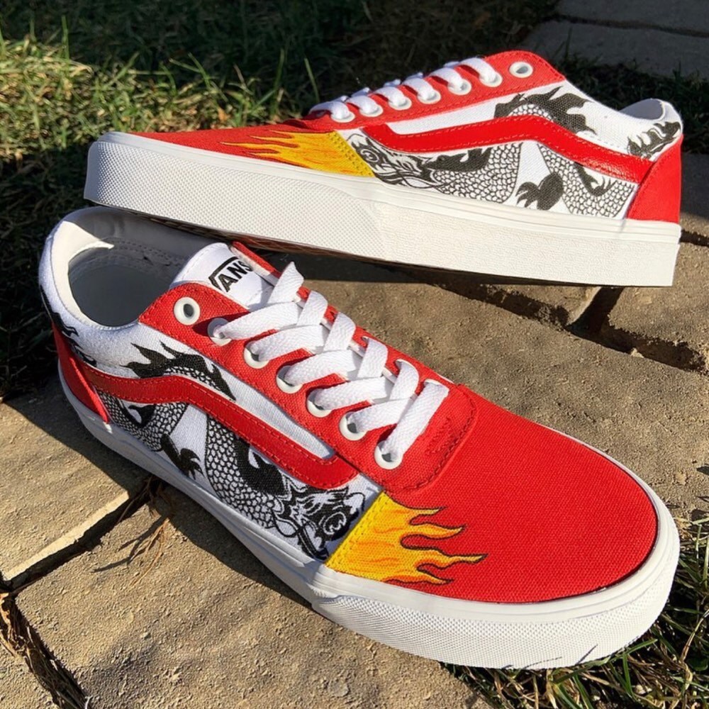 vans dragon shoes