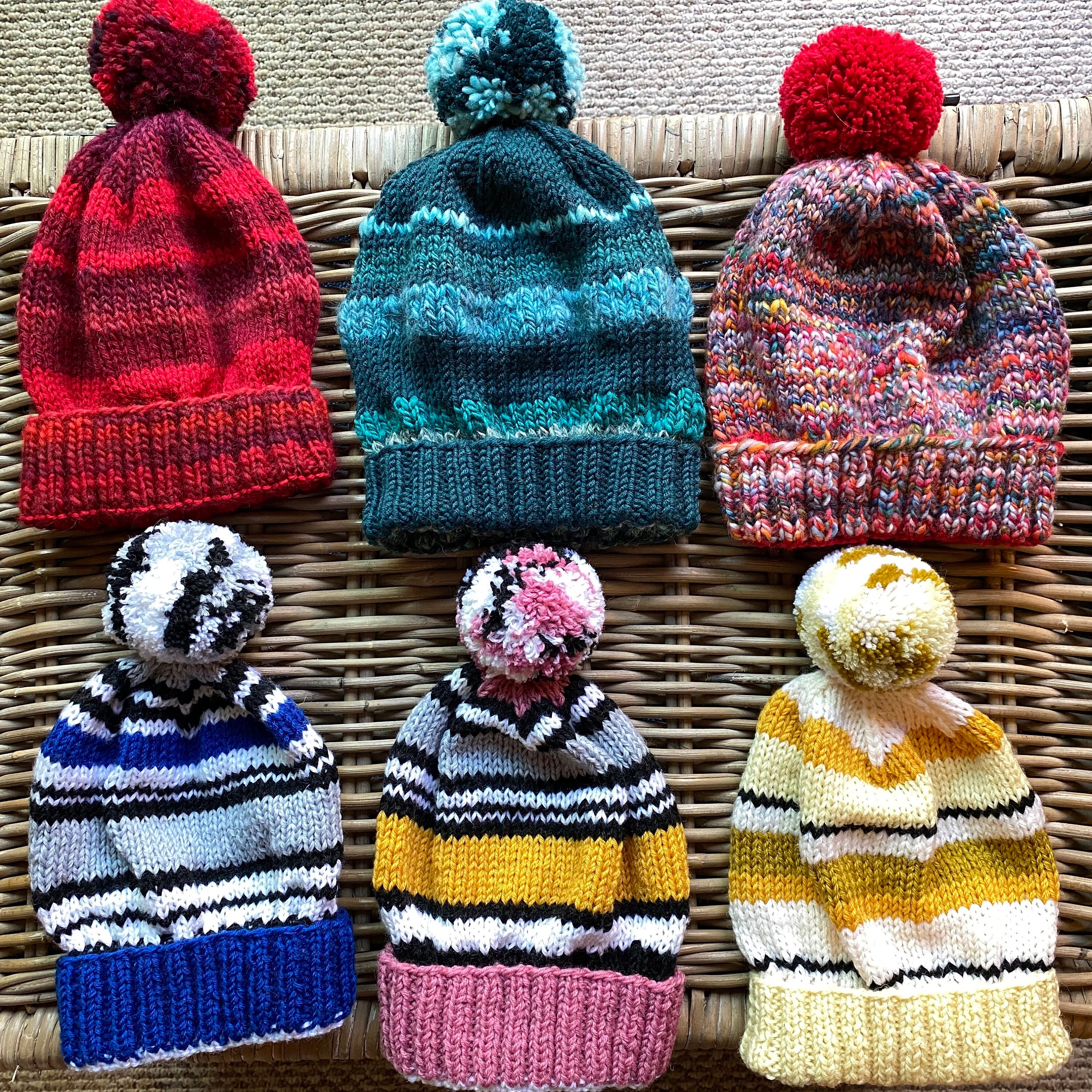 Hand Knitted Hats