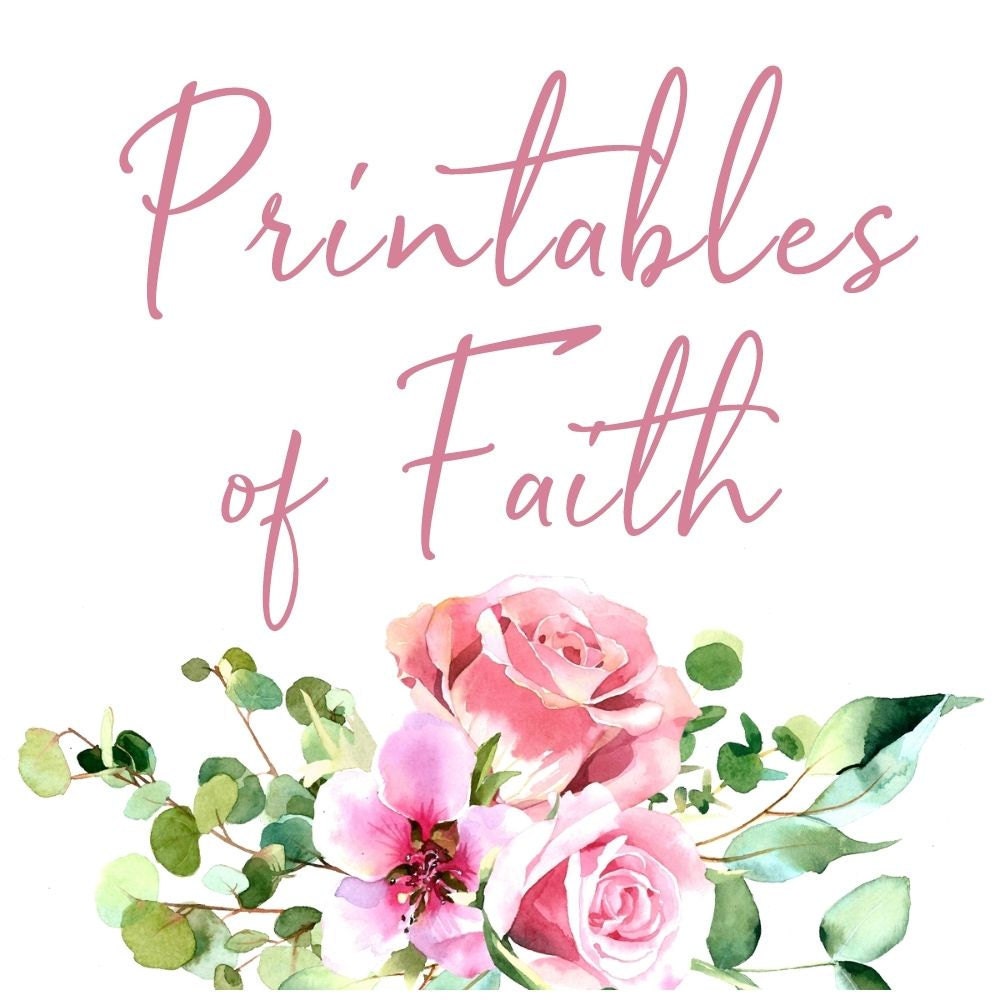 Printables of Faith by PrintablesofFaith on Etsy