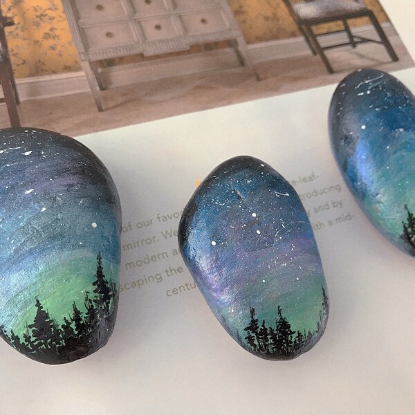 Painted Rocks Set of 6 Customized Ladybug and Bumble Bee Rocks for Your ...