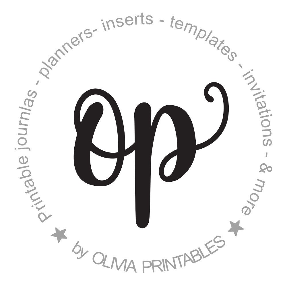 OliviaPrintables - Etsy