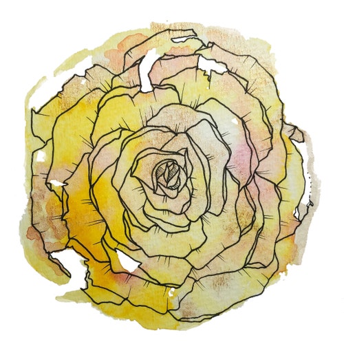 The Reverse Coloring book PDF printables by Kendranortonart