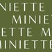 Miniette