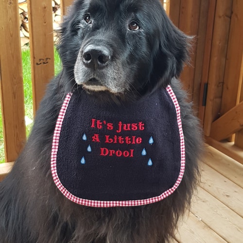 Dog Drool Bibs Newfie Bibs St Bernard Bibs Big Dog Bibs Dog Bibs for Large Dogs Dog Bibs for Drool Dog Slobber Bib Etsy