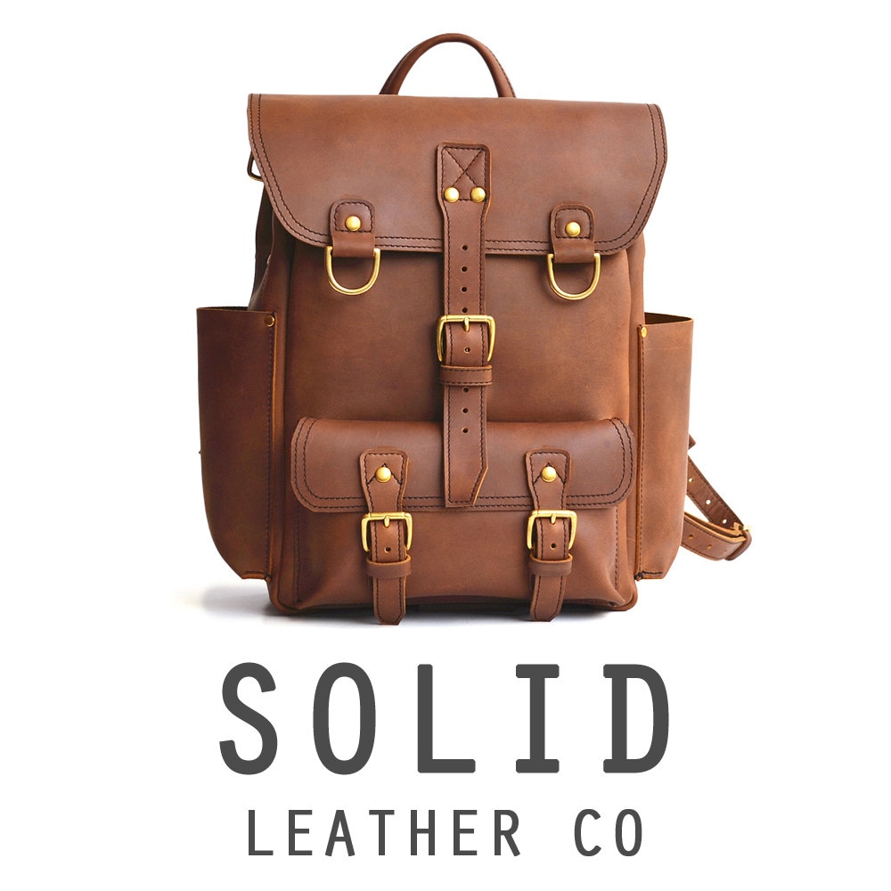 Handmade Leather Goods Built to Last by SolidLeatherCo on Etsy