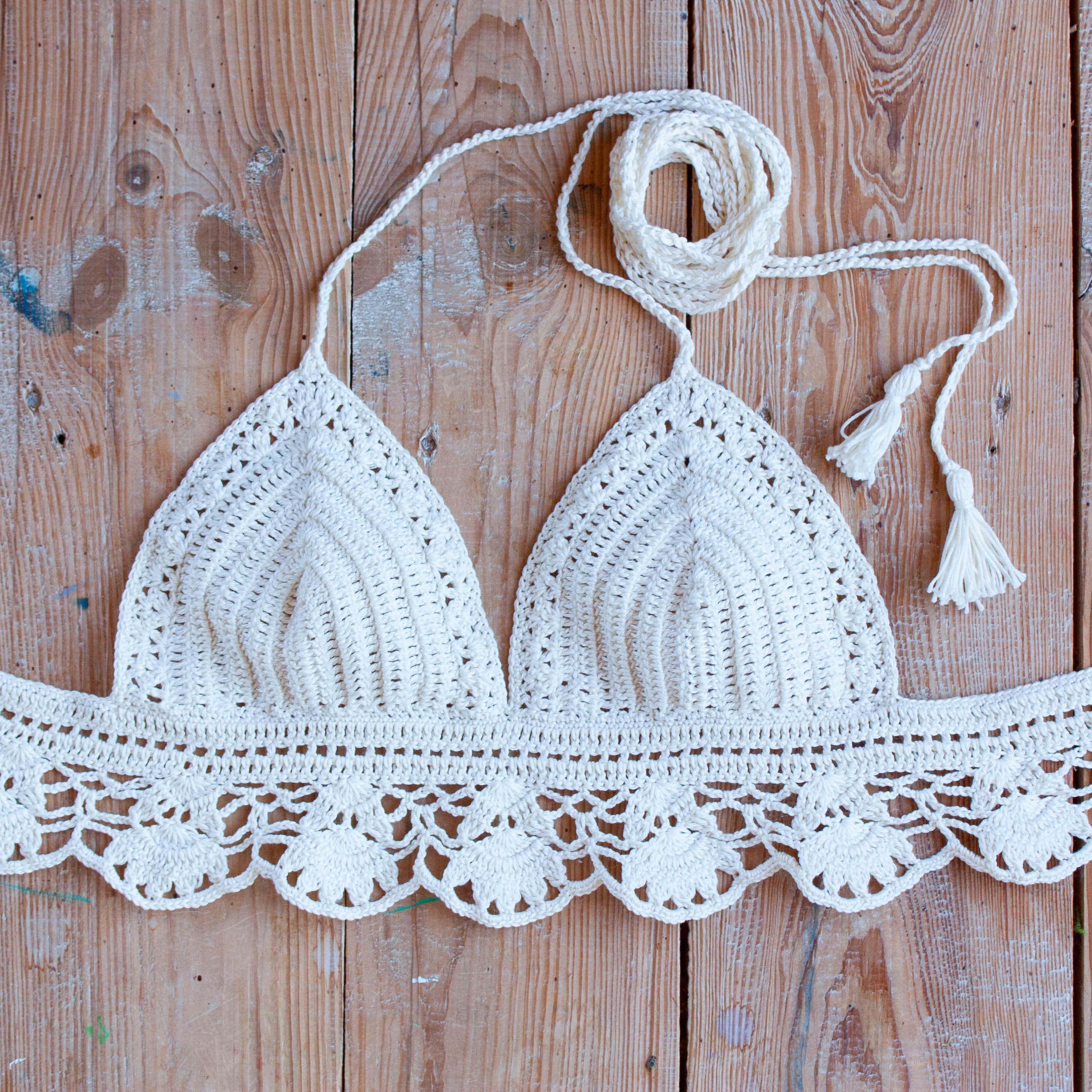 Crochet bikinis by creaspir on Etsy