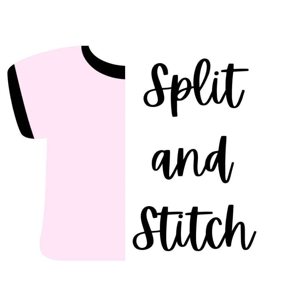 Black And White Adult Split Tee Two Toned Shirt Etsy