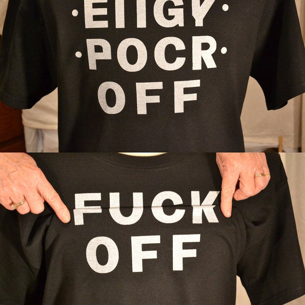 hidden message t shirt