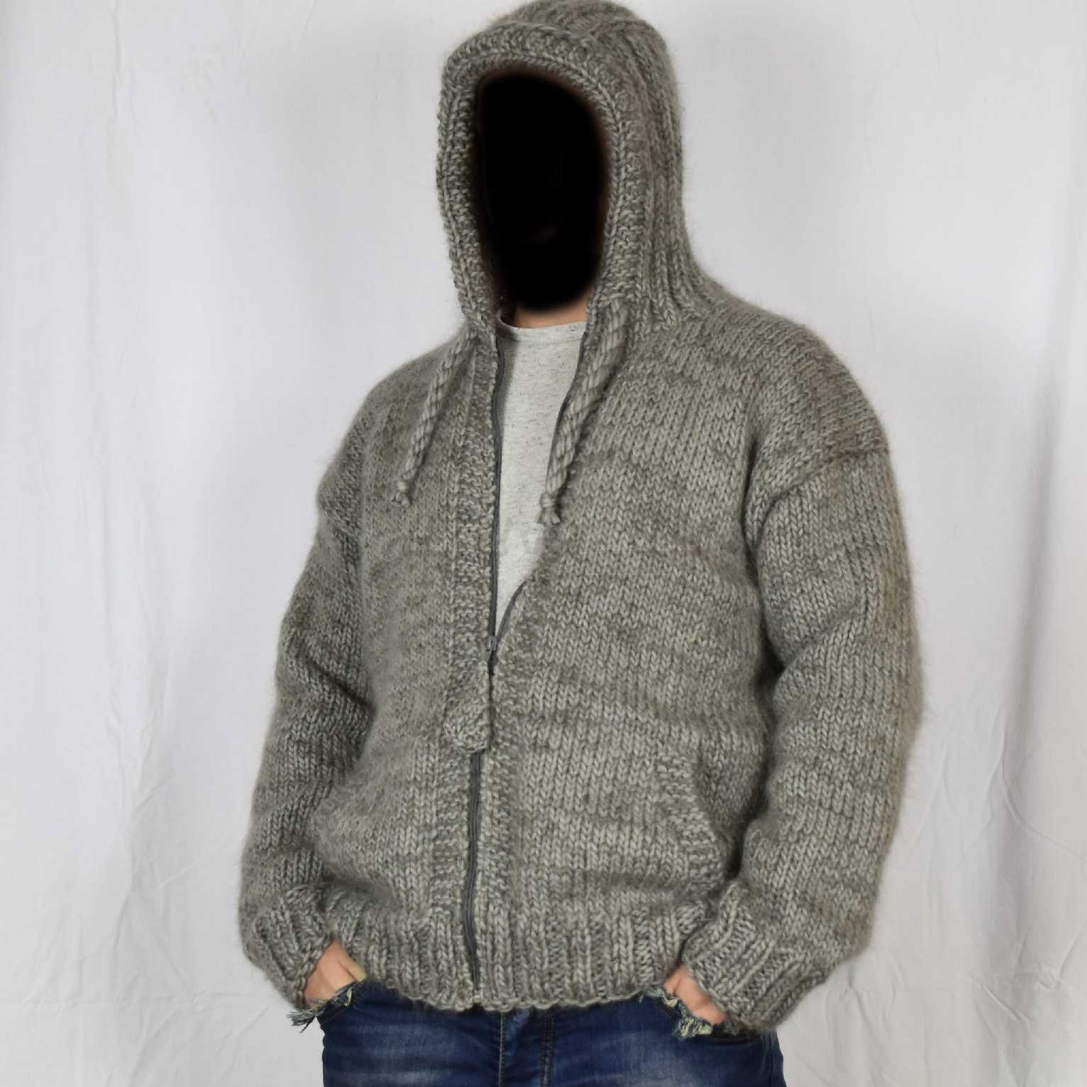 thick wool hoodie