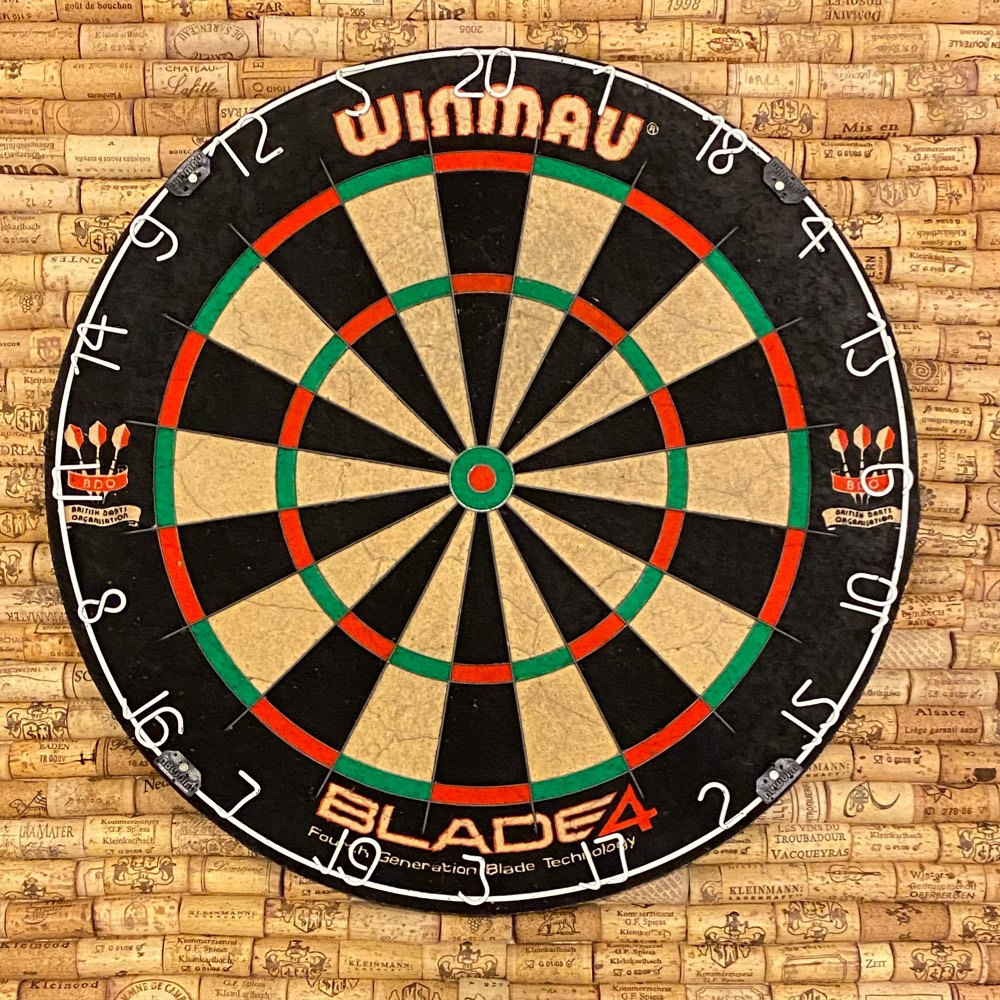 Cork Dart Board Wall Protection / Catch Ring With Dartboard 