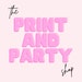 The Print and Party Shop