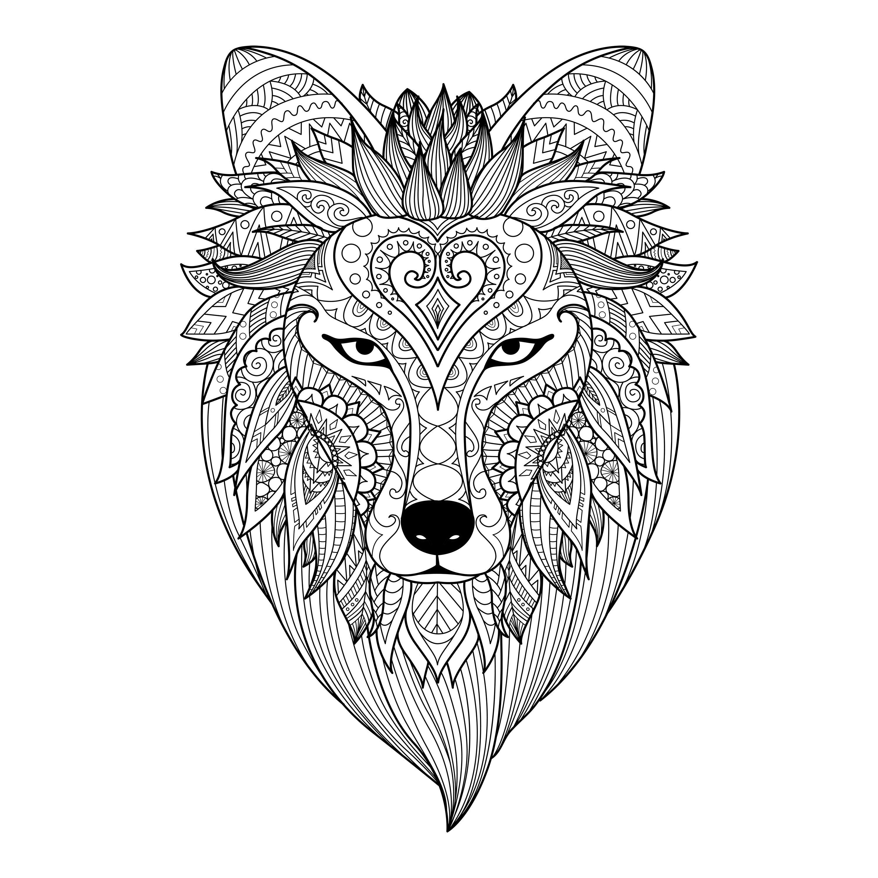 754 malvorlage tiere erwachsen Coloring and Malvorlagan
