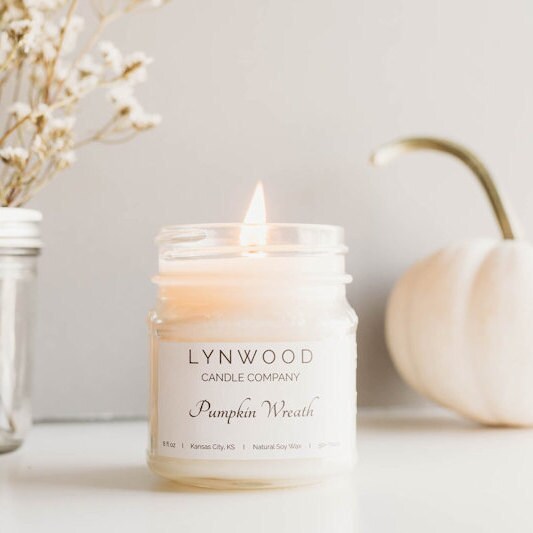 Scented Soy Wax Blend Candles by on Etsy