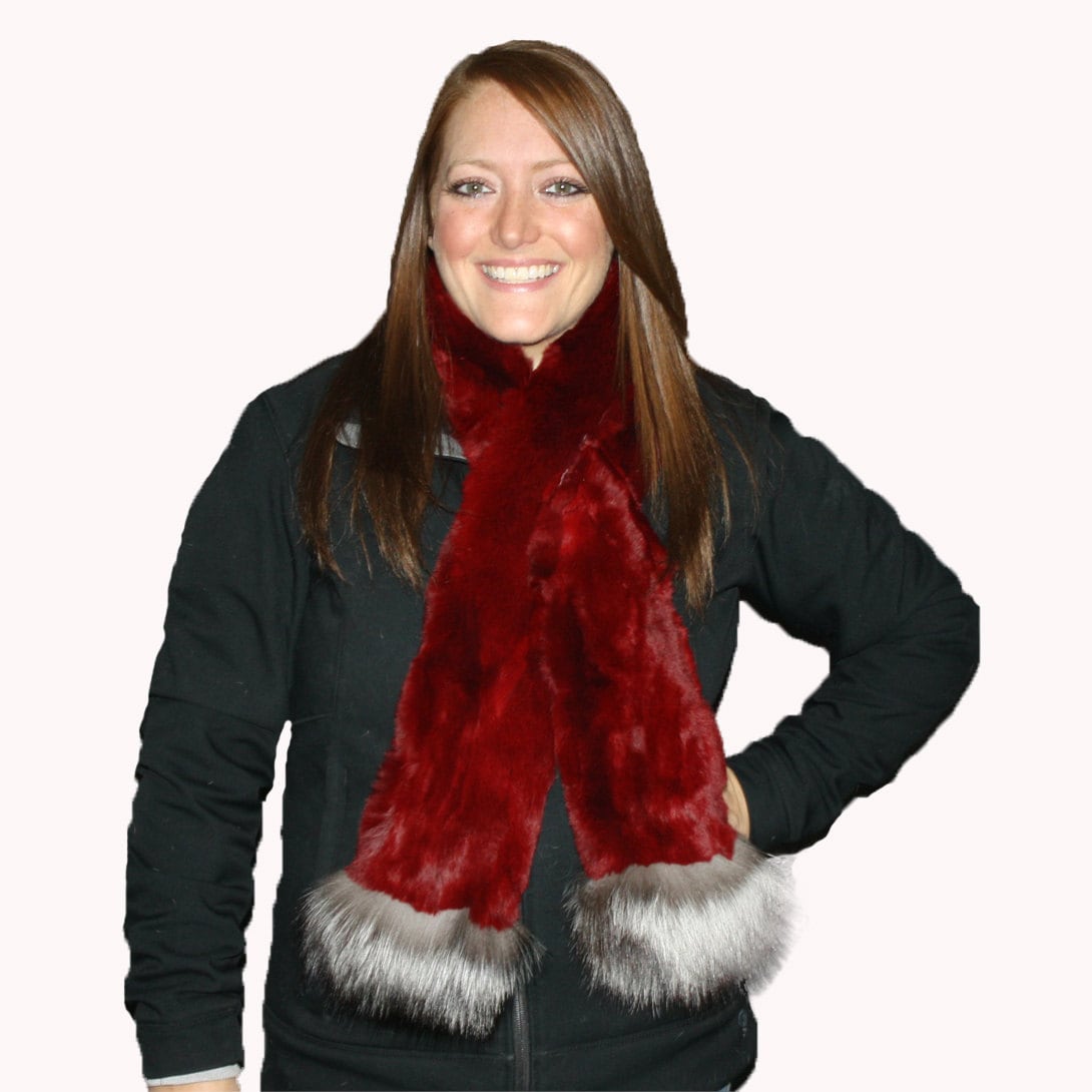 Glacier Wear Gray Fox Fur Tails /& Keychain
