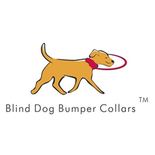 blind dog bumper collar