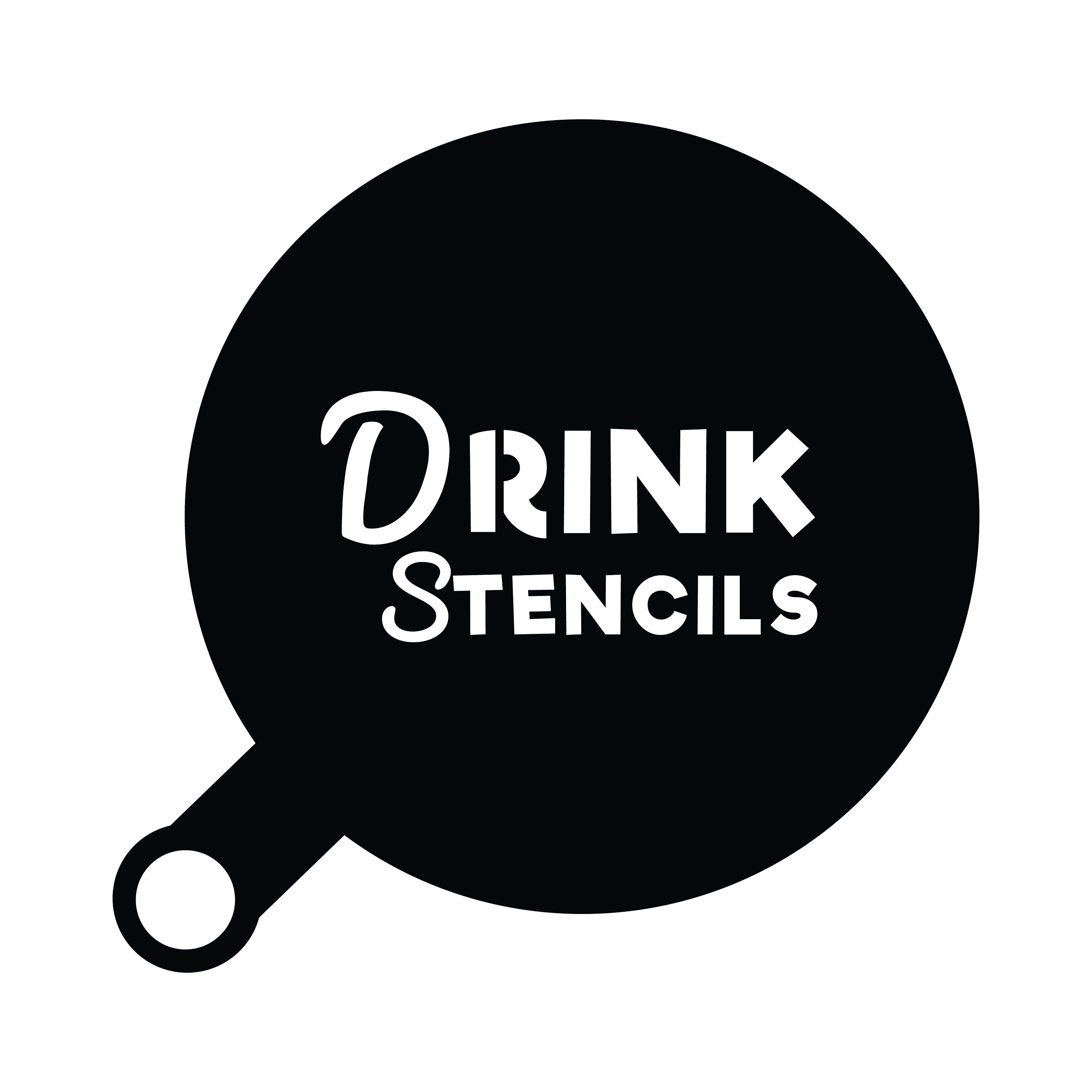 DrinkStencils - Drink Stencils - Coffee Stencils - Cocktail Stencils - Etsy