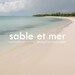 sable et mer
