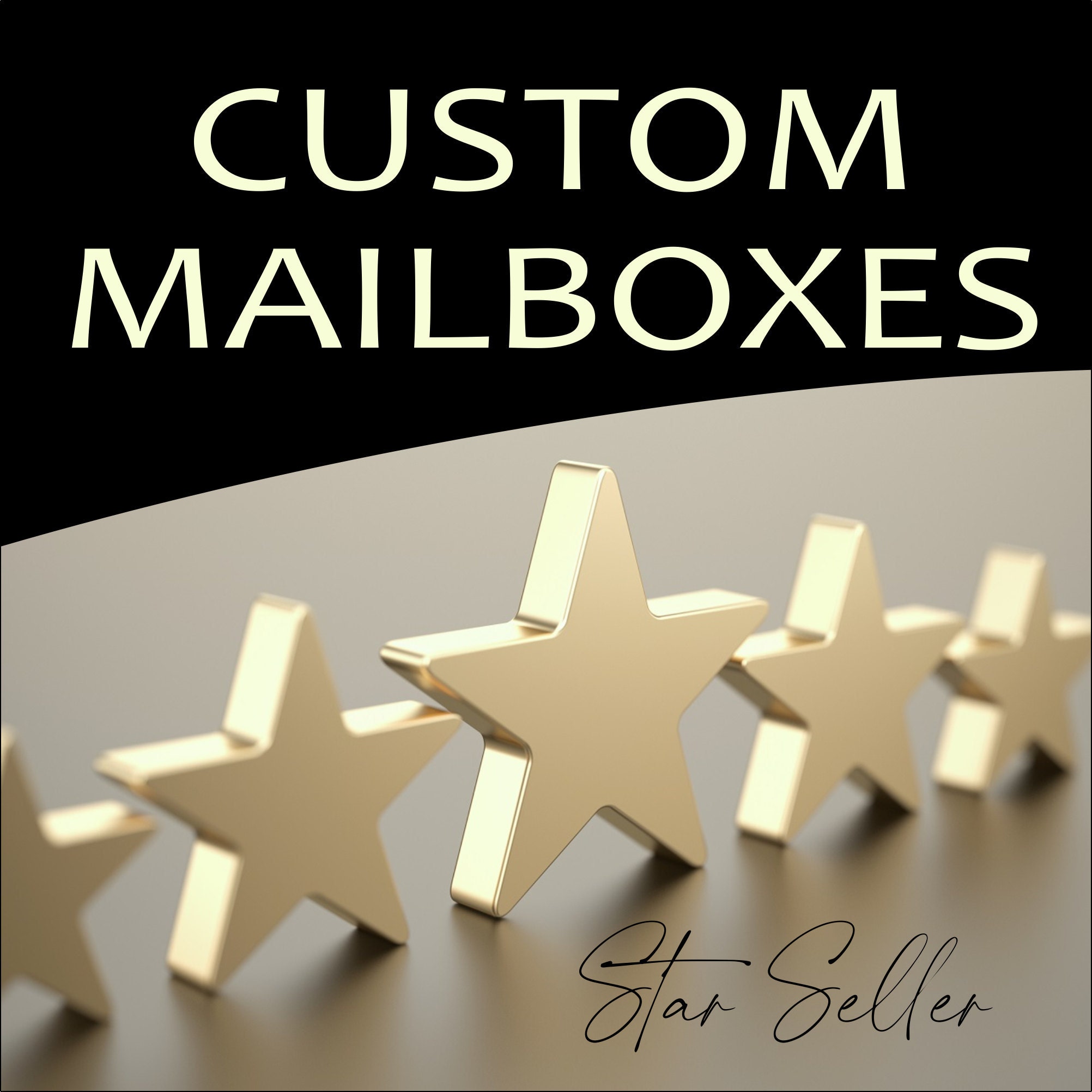 Poppies Custom Mailboxes by A PARTING GIFT