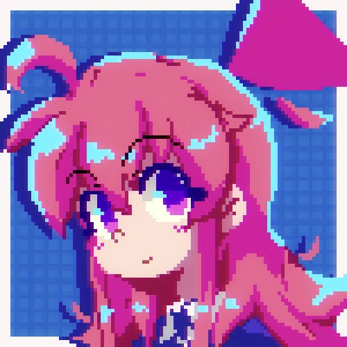 Pixel girl (avatar) - Animated Discord Pfp