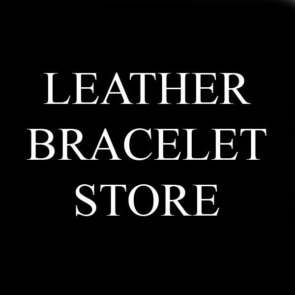 LeatherBraceletStore on Etsy