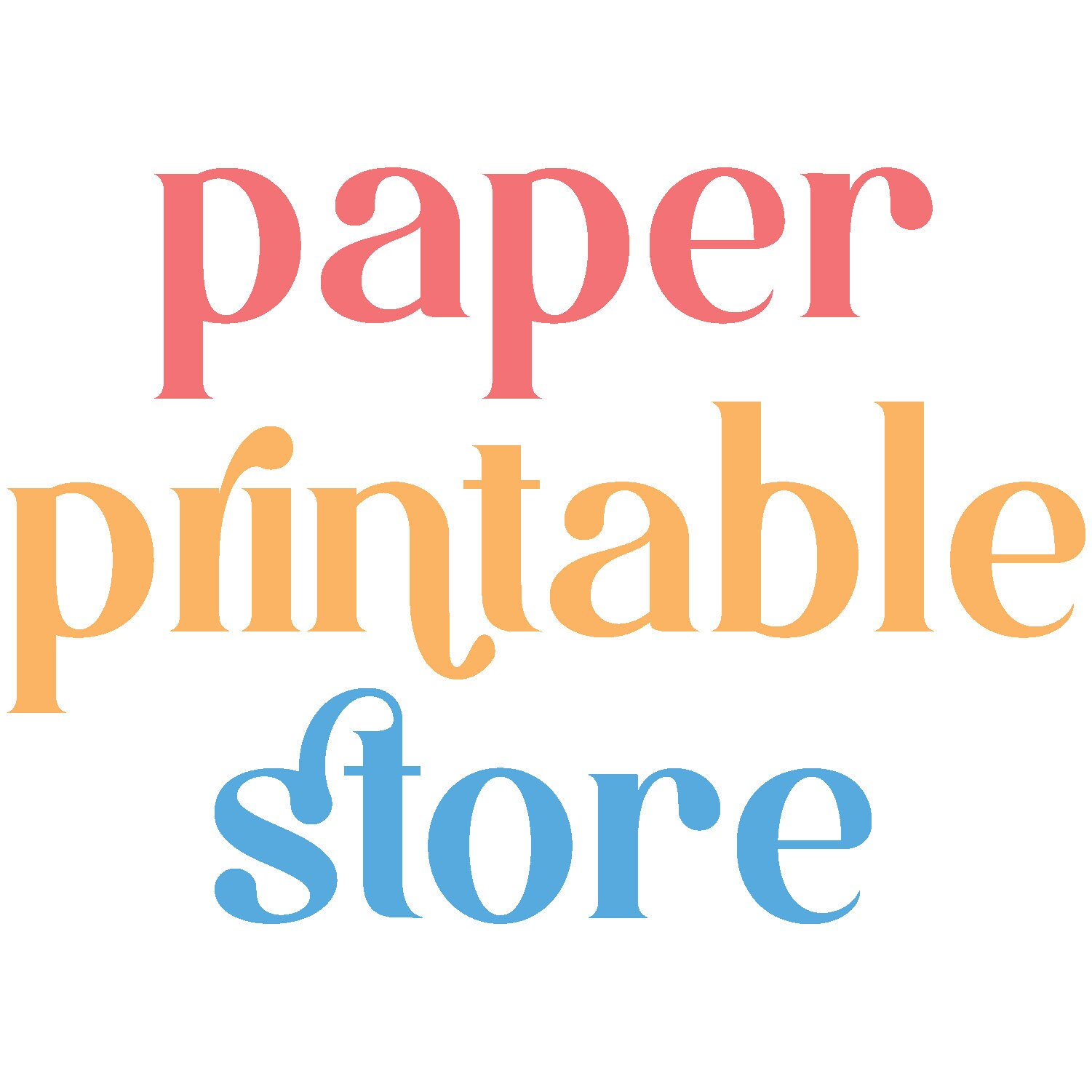 PaperPrintableStore - Etsy