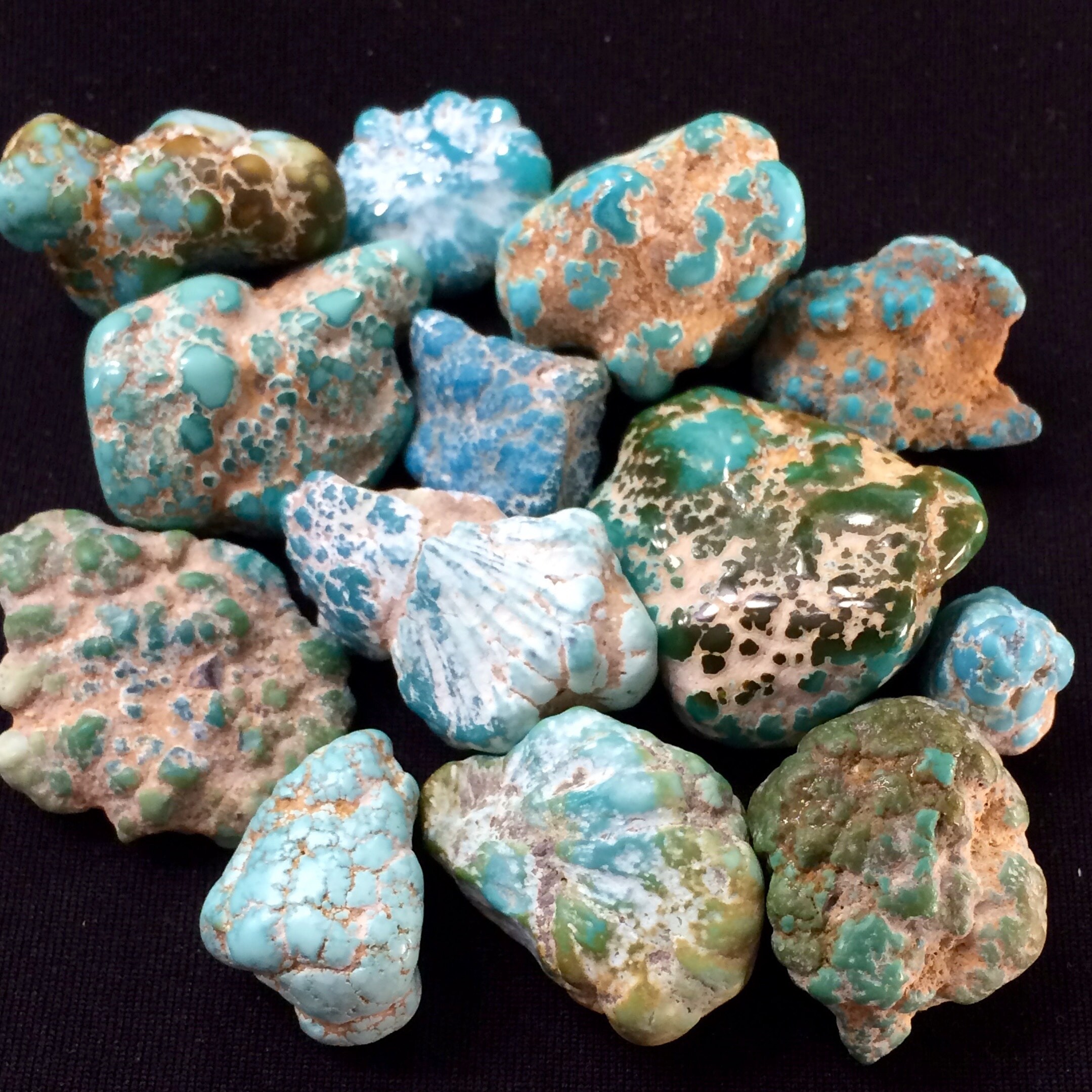 Buy Damele Turquoise Large Natural Green Gem High Grade Cabochon