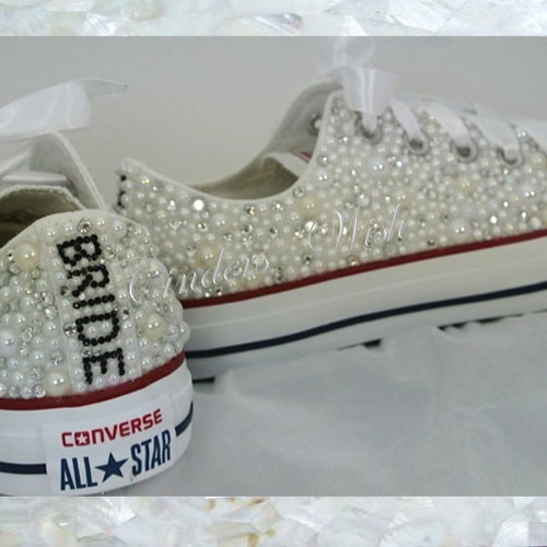sparkly converse for prom