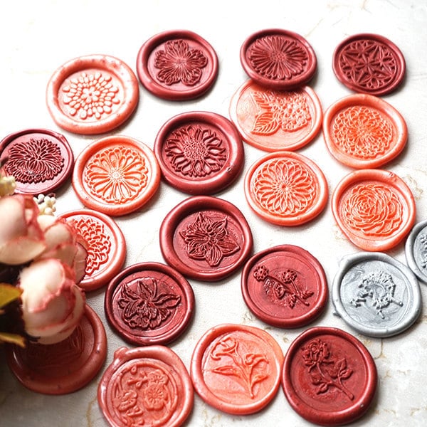 Wax Seal Stamp Set, Luxury Gift Set Box, DIY Letters and Invitations 
