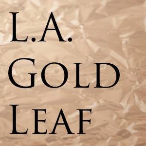 L.A. Gold Leaf: 23K Genuine Double Gold Leaf Sheets (Loose or Transfer)