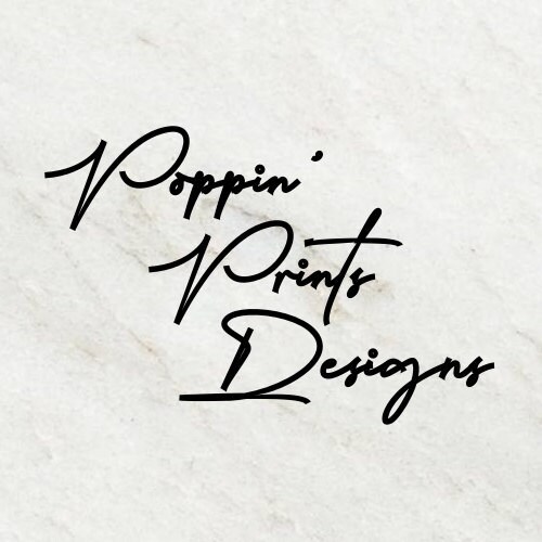 PoppinPrintsDesigns - Etsy