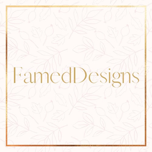 FamedDesigns store logo