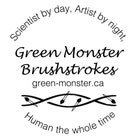 GreenMonBrushstrokes