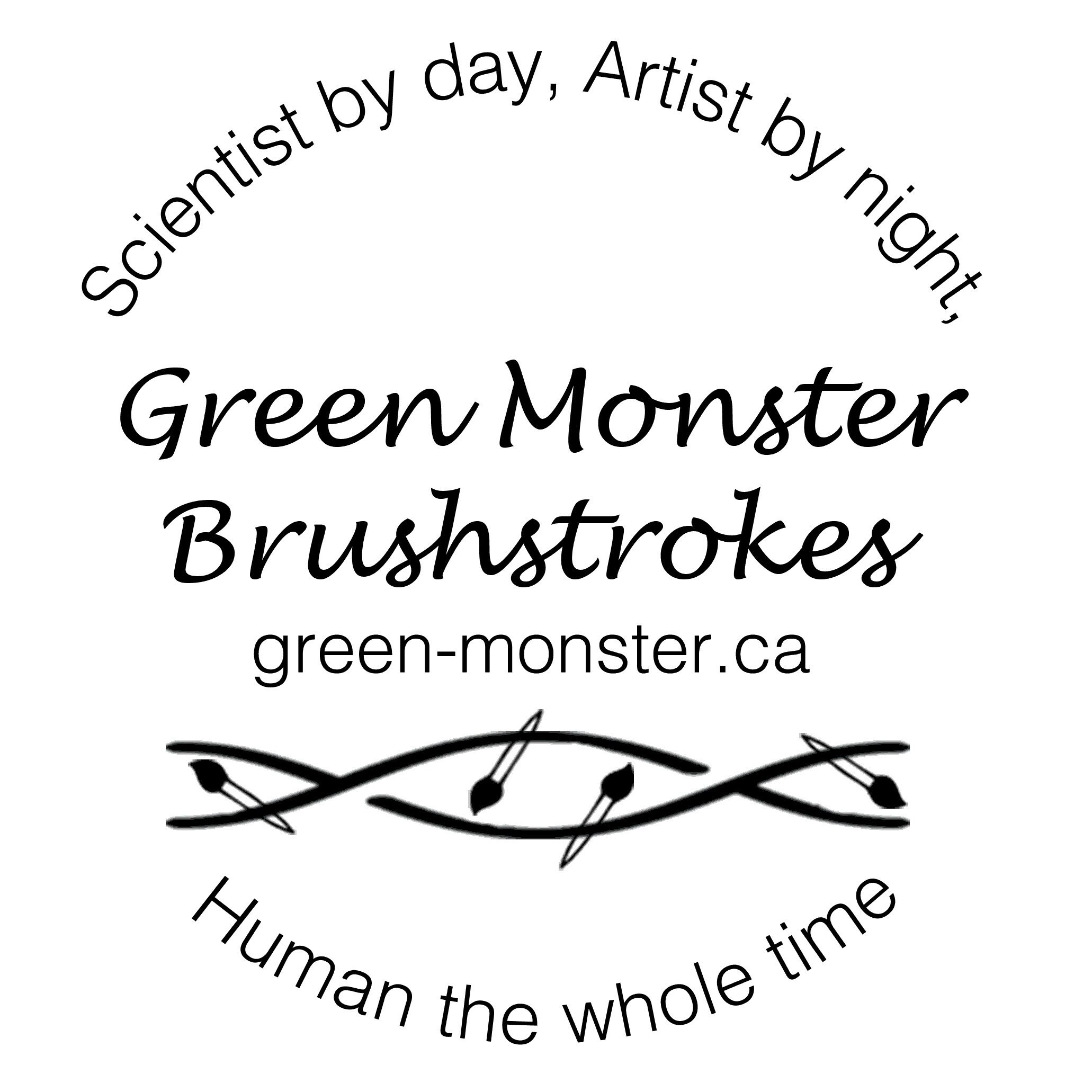 GreenMonBrushstrokes