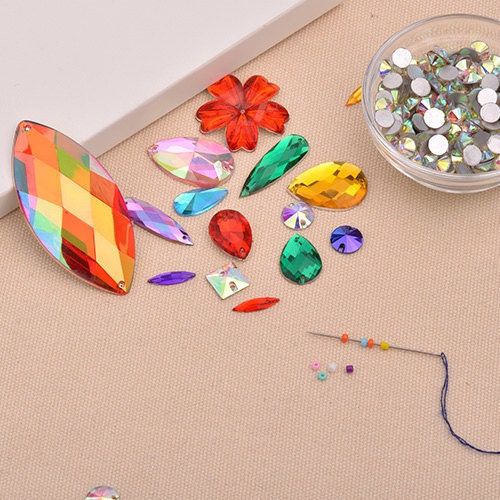 Mylar Paper Tape Acrylic Film Hotfix Iron On Rhinestone Diamante Gem Craft Motif