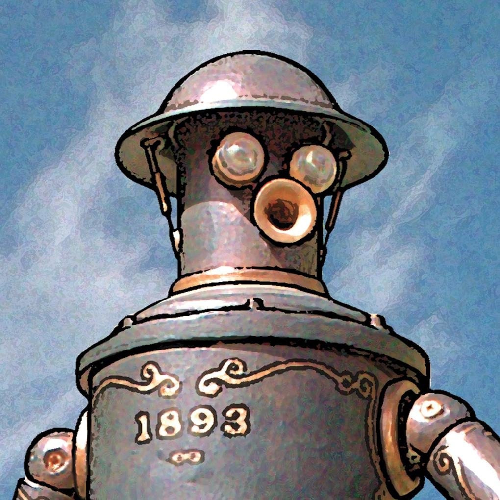 steampunk robot swag by