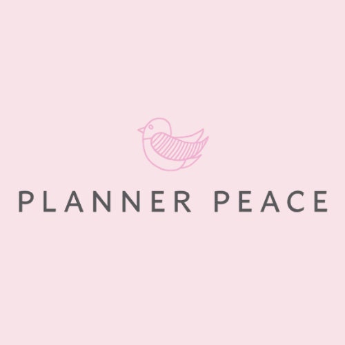 A5 size Birthday Party Planner Inserts for Planner Peace A5 planners