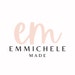 Owner of <a href='https://www.etsy.com/shop/EmMicheleMade?ref=l2-about-shopname' class='wt-text-link'>EmMicheleMade</a>