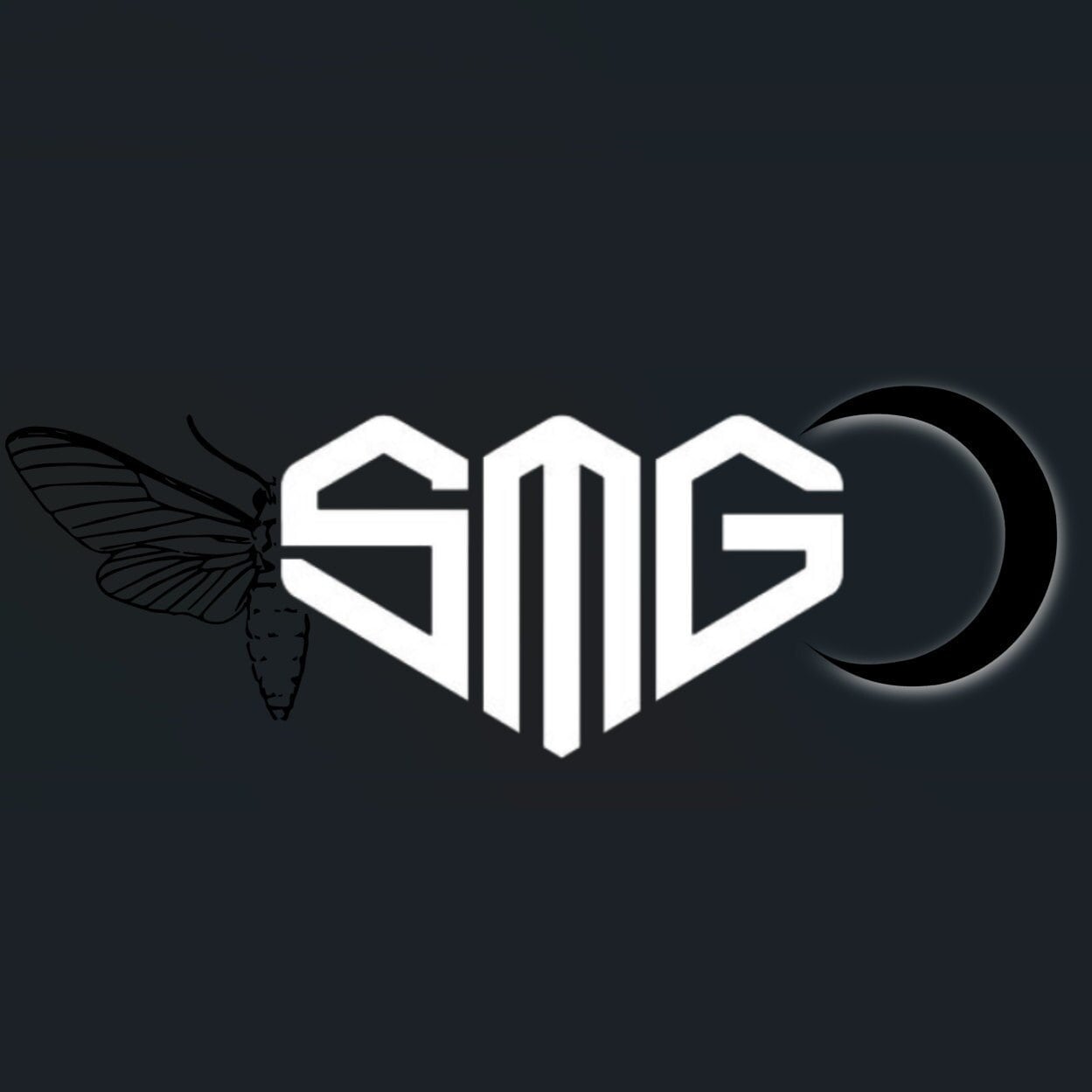 Gm monogram logo with diamond shape and ring Vector Image