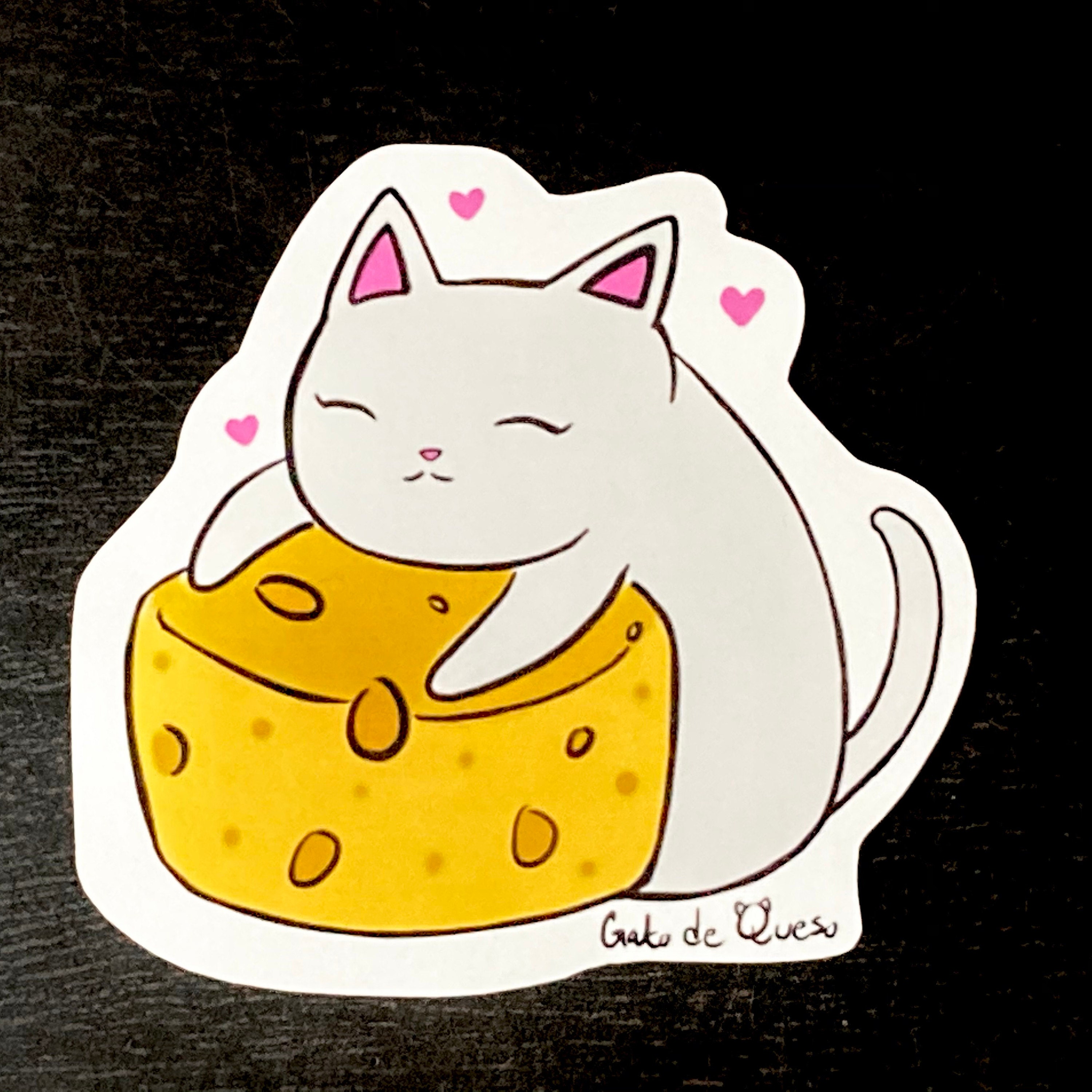 I like cats cheese art and skating. by Gatodequeso on Etsy