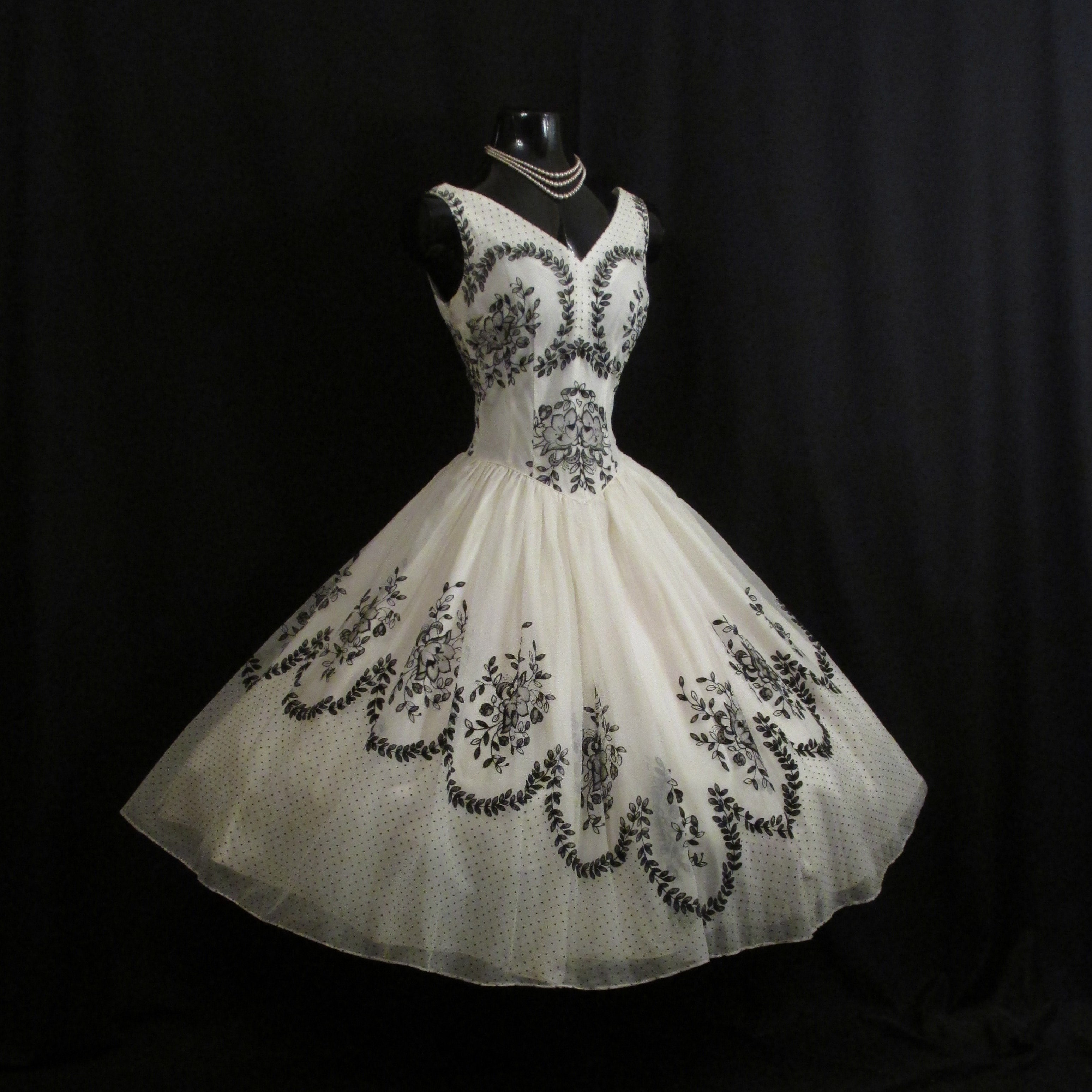 1950 vintage party dresses