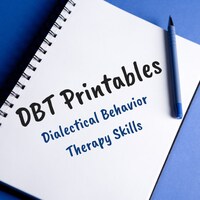 DBT Opposite Action Worksheets | Printable Emotion Regulation Skill ...