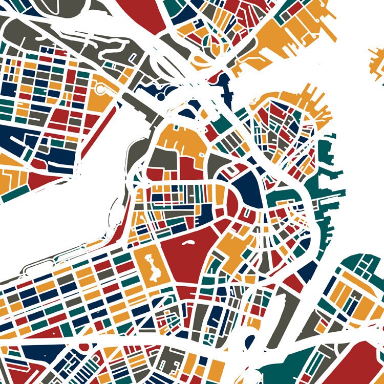 ModernPrintableMaps - Etsy